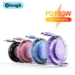 100W Retractable USB-C Cable