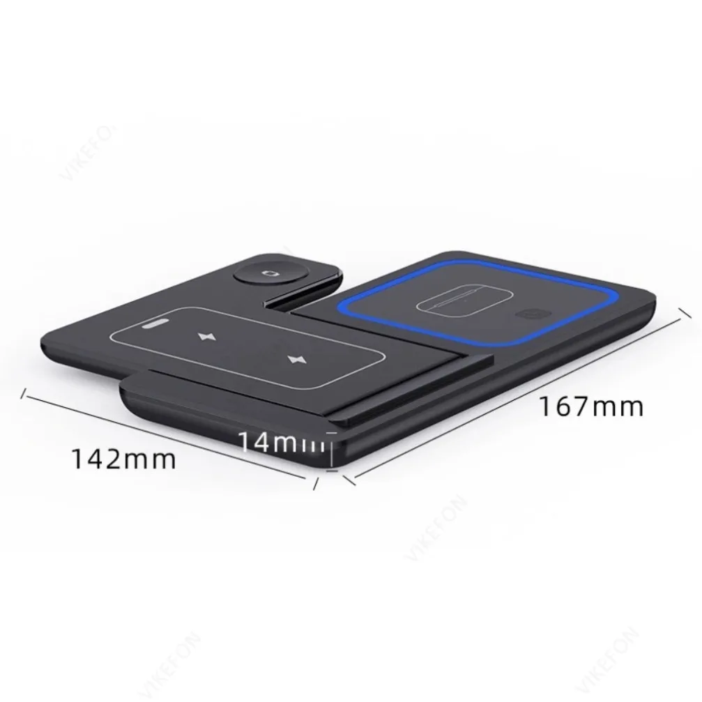 Foldable 3 in 1 Wireless Charging Station - Image 6