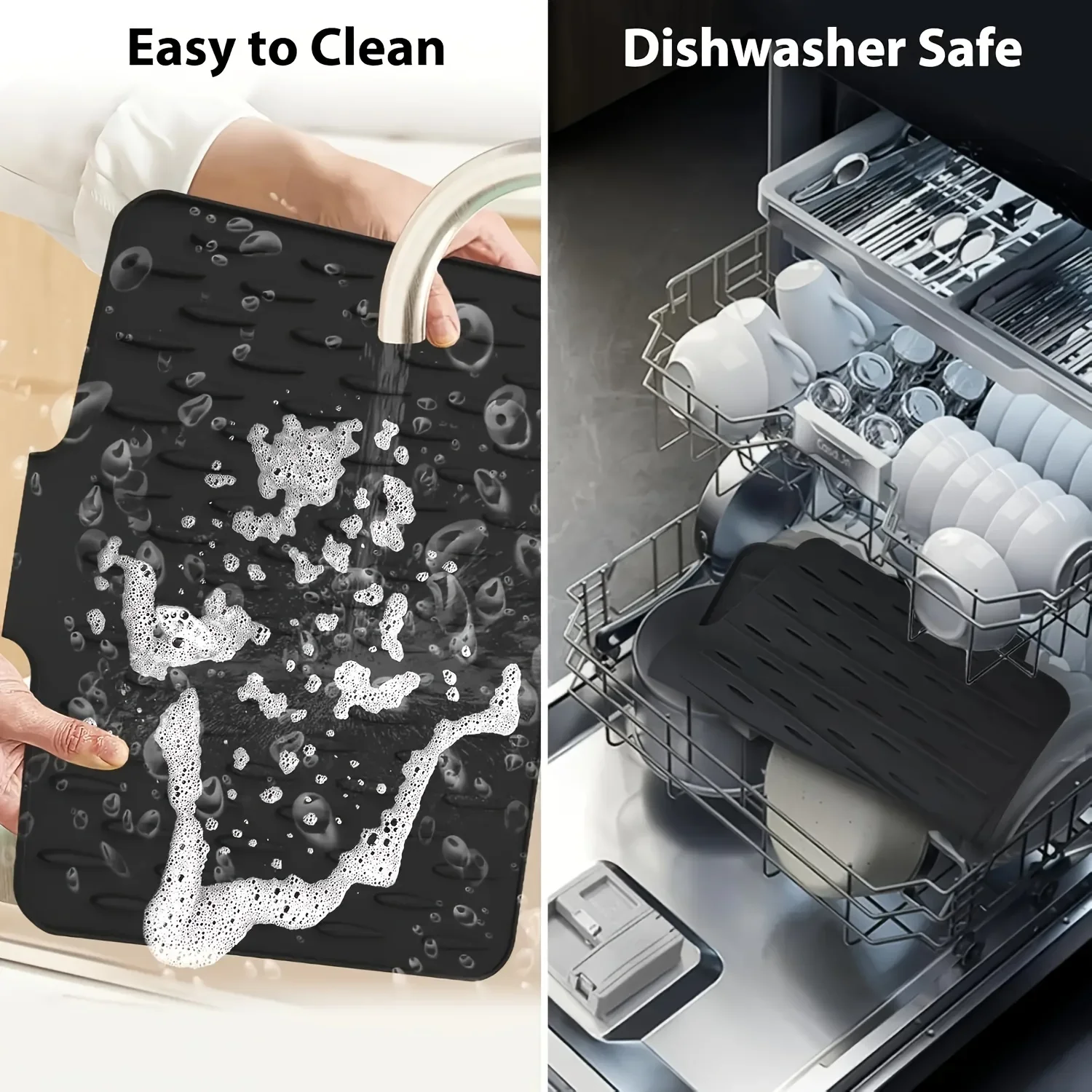 Premium Silicone Drain Mat for Kitchen Sink - Image 4