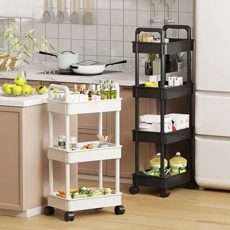 Primium 5-Tier Slim Rolling Storage Cart - Image 2