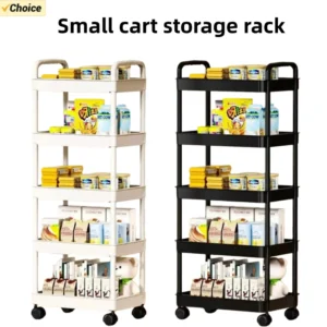 Primium 5-Tier Slim Rolling Storage Cart
